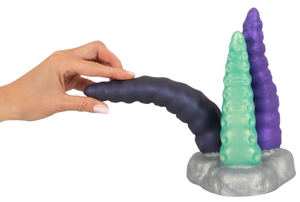 Dildo „Triple Tentacle“, einzeln beweglich