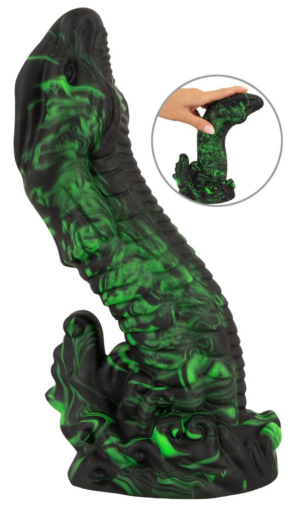 Dildo „Lizard Peak“ mit Saugfuß