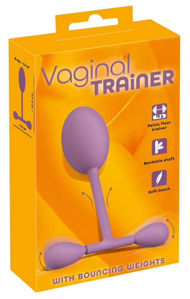 Vaginaltrainer mit schwingenden Gewichten