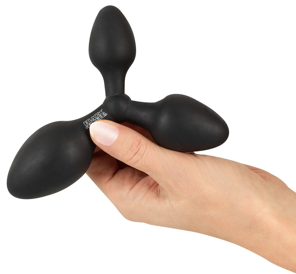Analplug „Training triple butt plug“ aus Silikon
