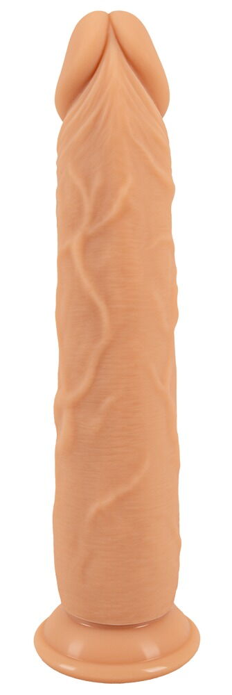 Naturdildo „European Lover Silicone!“ mit Saugfuß