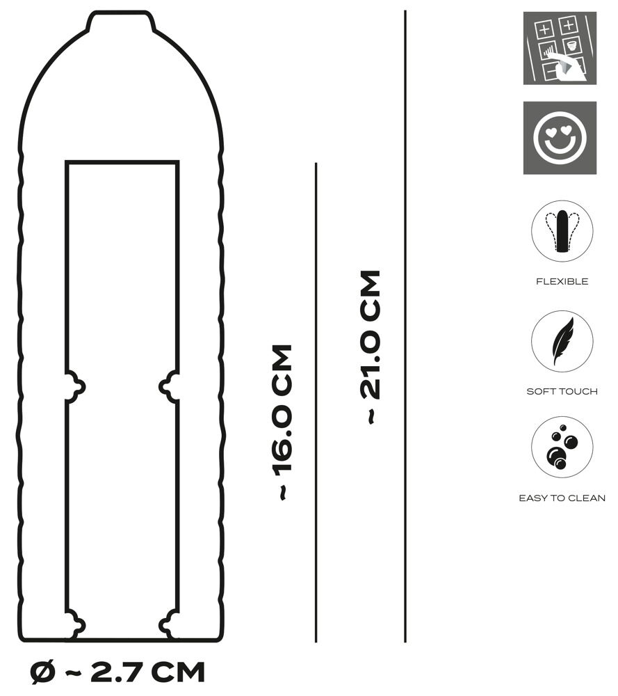 Ersatzsleeve „Performance Size L“ für Suck-O-Mat 3