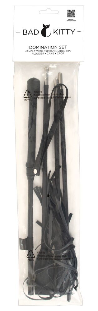 4-teiliges Peitschen-Set