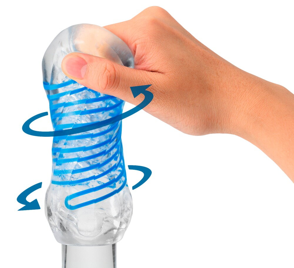 Masturbator „Spinner DX“ mit Spiral-Dreheffekt