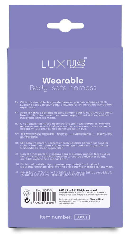 Harness „Luxus” für Klitorisvibrator LuxHer