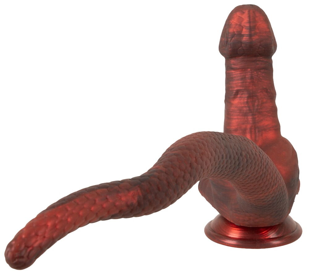 Doppeldildo „Panthera Double“ mit Saugfuß