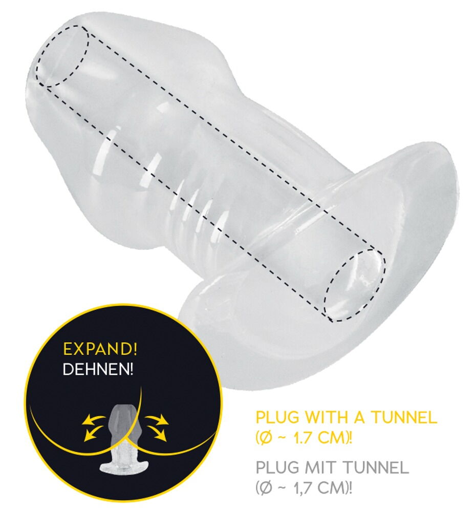 Analplug mit Tunnel