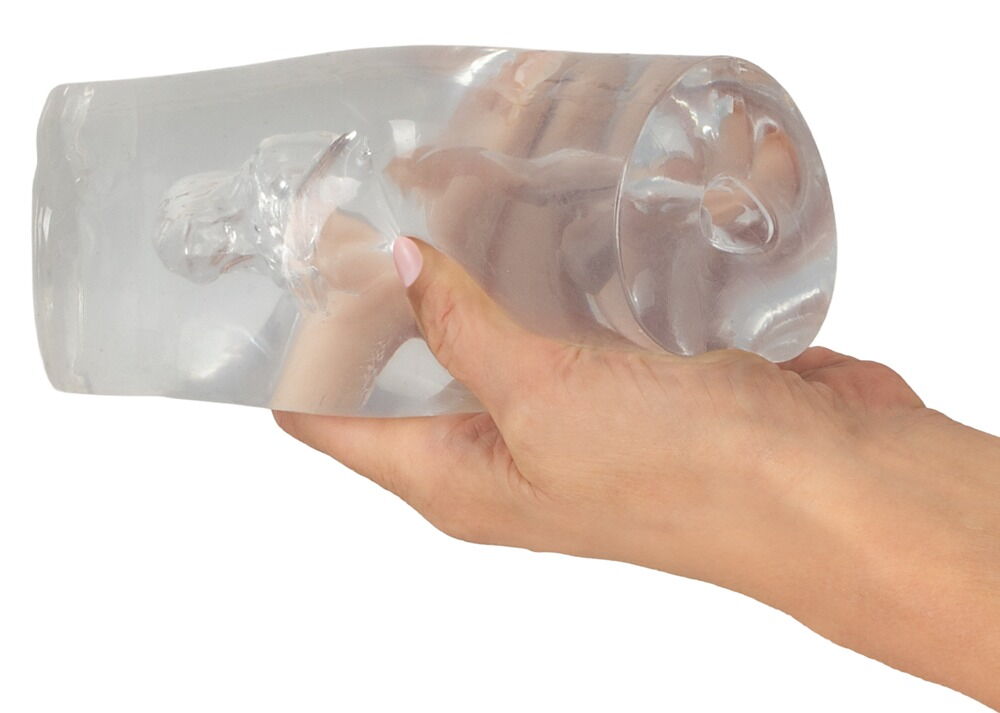 Masturbator „Female Shaped Tunnel“ innen mit 3D-Silhouetten-Struktur