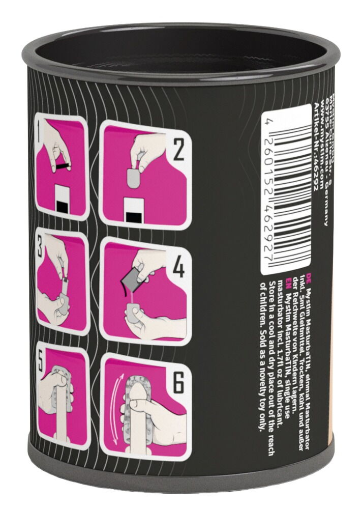 Masturbator „MasturbaTIN“ mit Reizstruktur