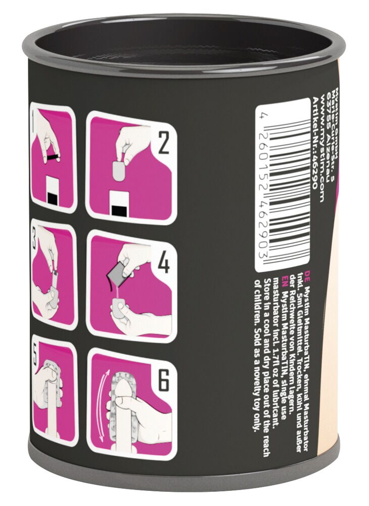 Masturbator „MasturbaTIN“ mit Reizstruktur