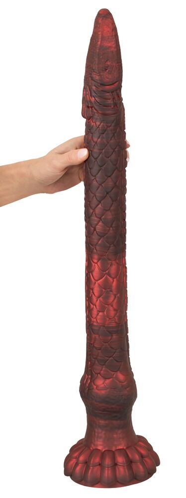 Dildo „The Enormous Eel“ mit Saugfuß