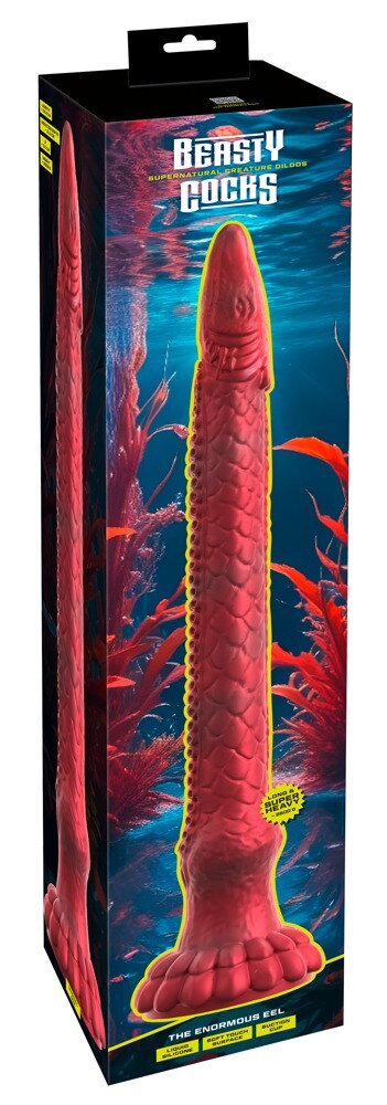 Dildo „The Enormous Eel“ mit Saugfuß