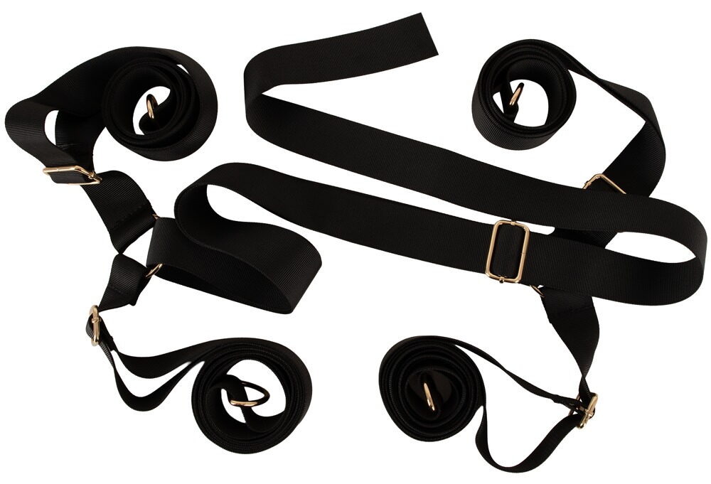 Bettfessel-Set „Under the Bed Restraint Kit“ in edler Optik