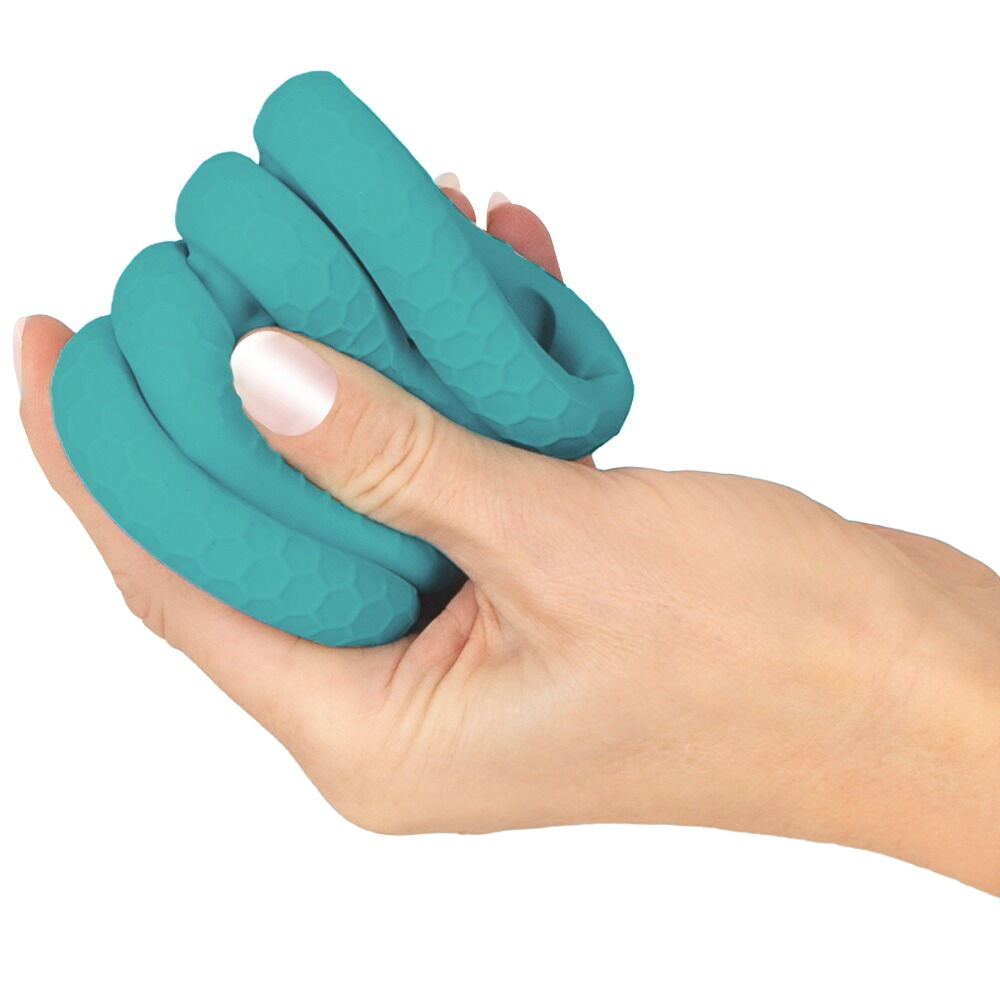4-teiliges Penis-/Hodenring-Set