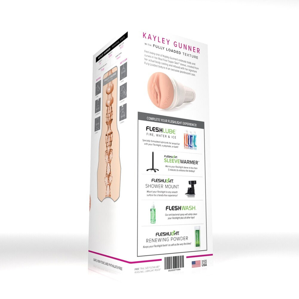 Masturbator „Kayley Gunner“ mit intensiver Stimulationsstruktur