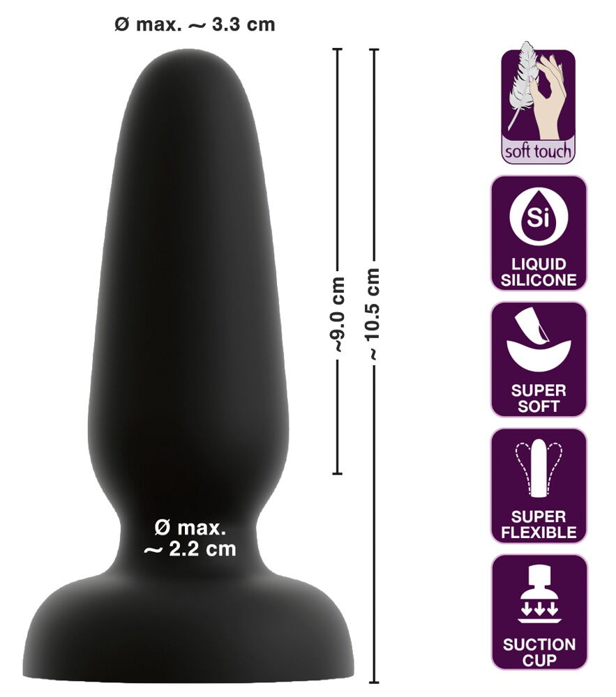 Analplug aus Liquid-Silikon
