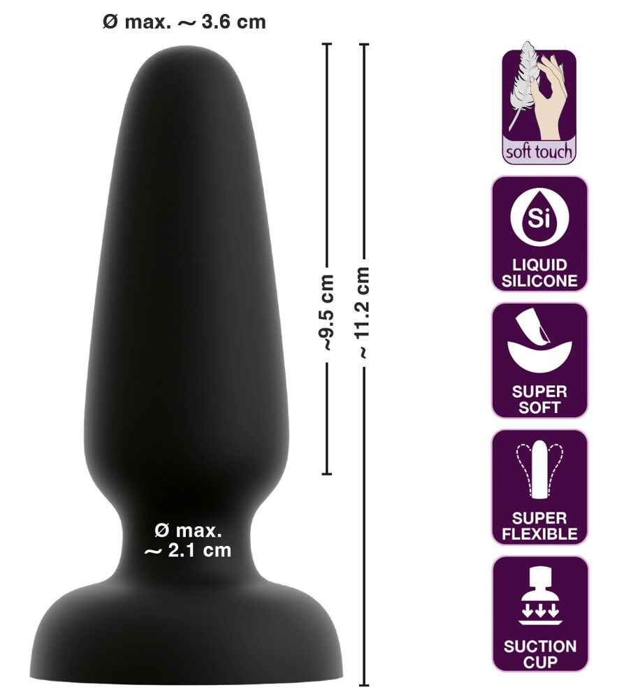 Analplug aus Liquid-Silikon