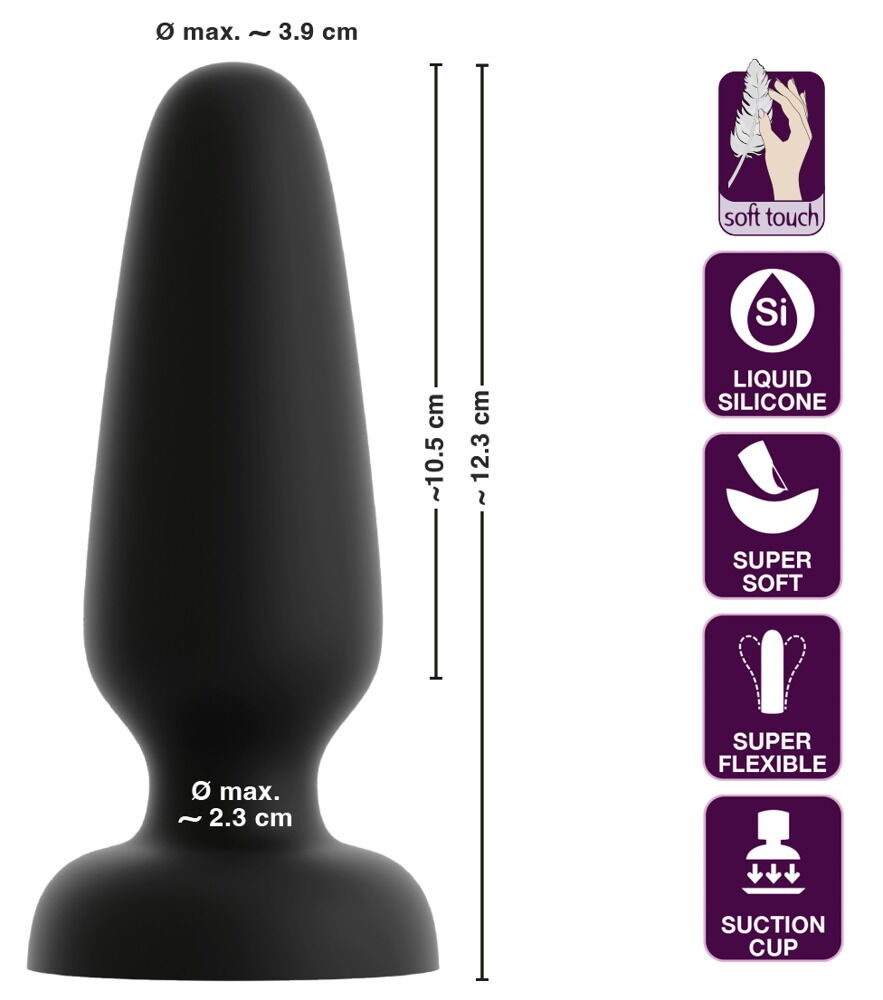 Analplug aus Liquid-Silikon