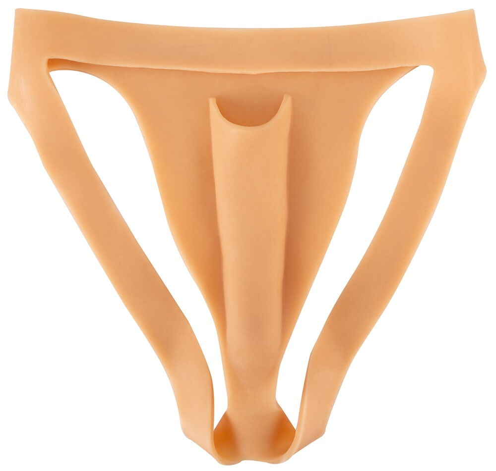 Silikon-Jock „Ultra Realistic" mit Vulva und Vagina