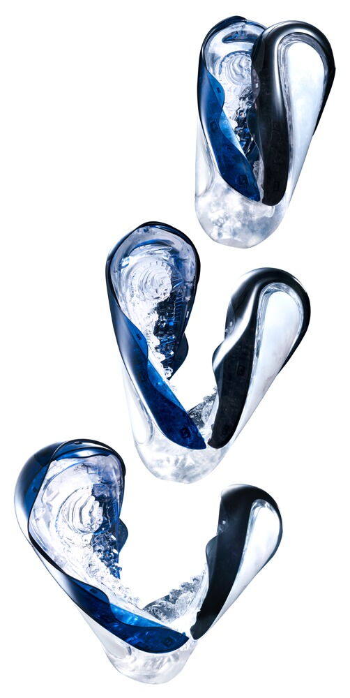 Masturbator „Flip 360” im intensiven Spiral-Drehdesign