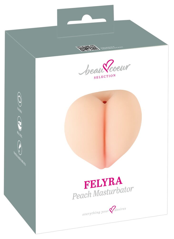 Masturbator „FELYRA“ im Pfirsich-Design
