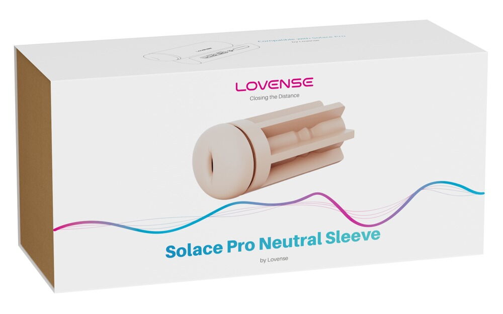 Sleeve „Neutral Shaped“ für Masturbator Solace Pro von Lovense