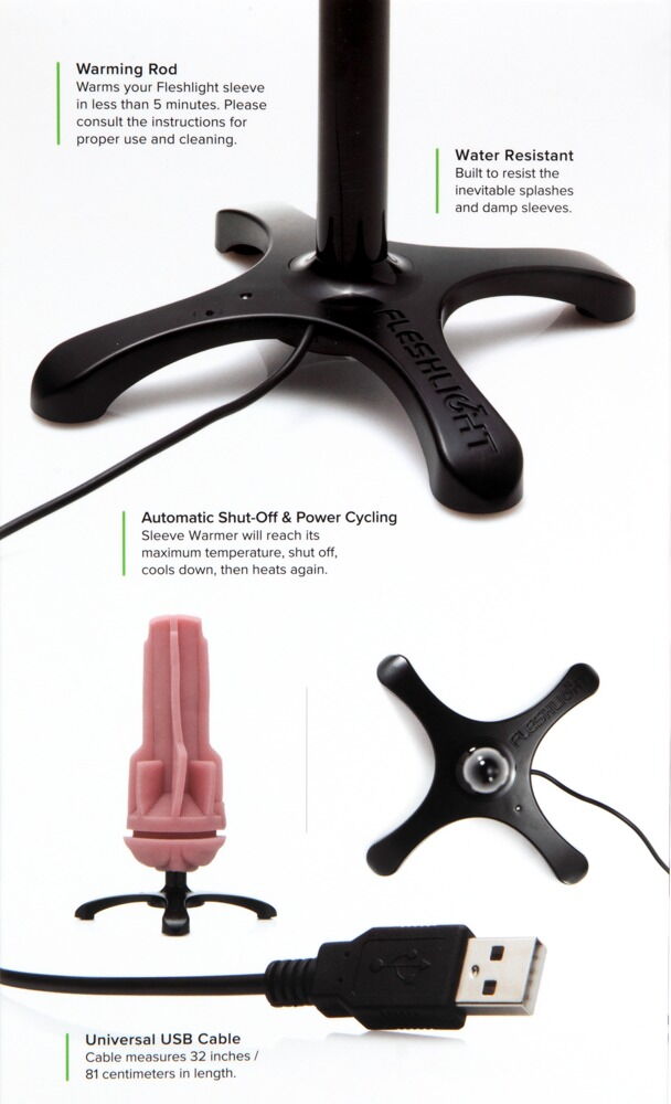 Heizstab „Sleeve Warmer“ für Fleshlight-Masturbatoren