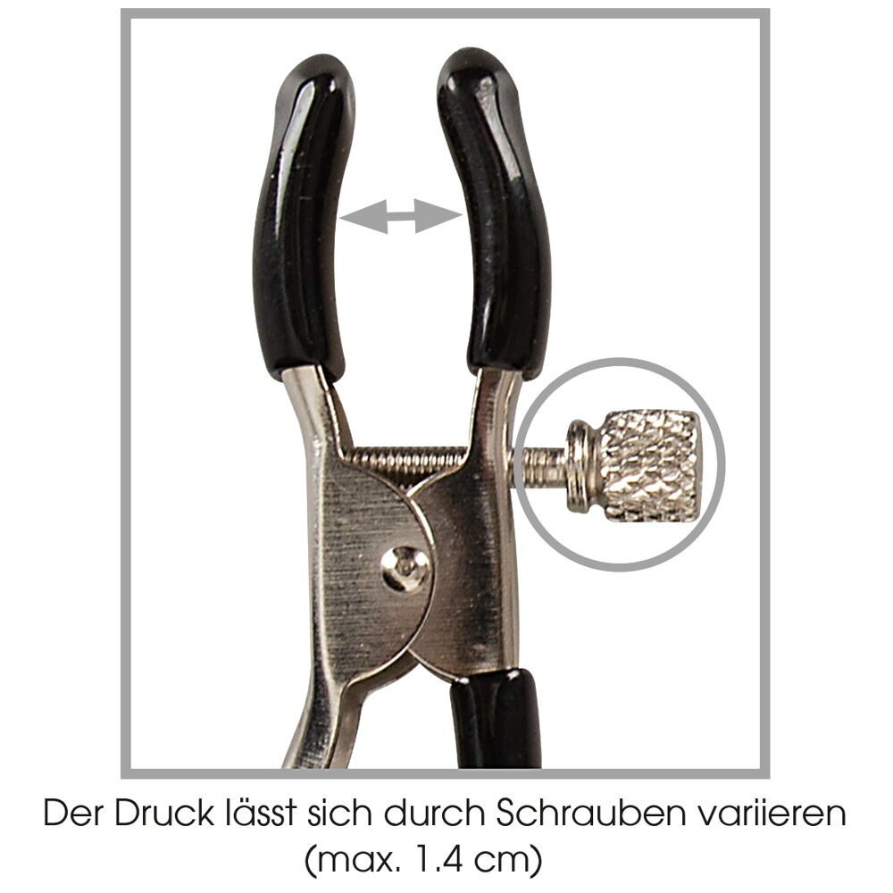 Nippelklammern mit Plüsch-Pompons