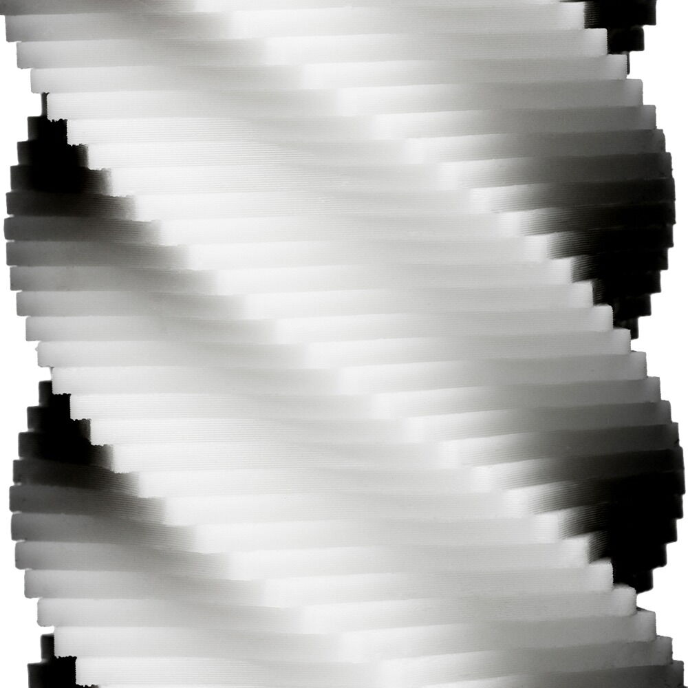 Masturbator „3Dx SPIRAL“ mit kunstvoller 3D-Reliefstruktur