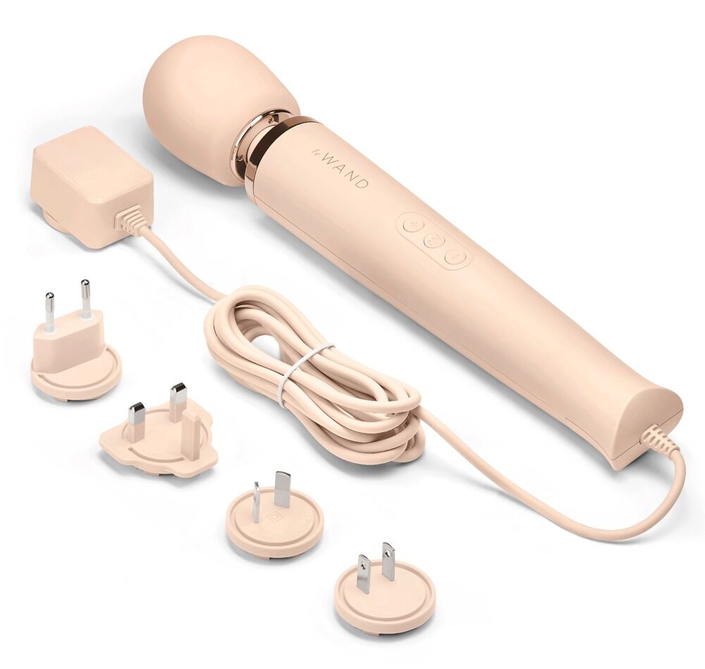 Massagestab „Powerful Plug-In Vibrating Massager“ mit 6 Vibrationsmodi in 10 Intensitäten