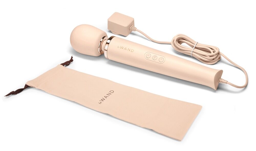 Massagestab „Powerful Plug-In Vibrating Massager“ mit 6 Vibrationsmodi in 10 Intensitäten