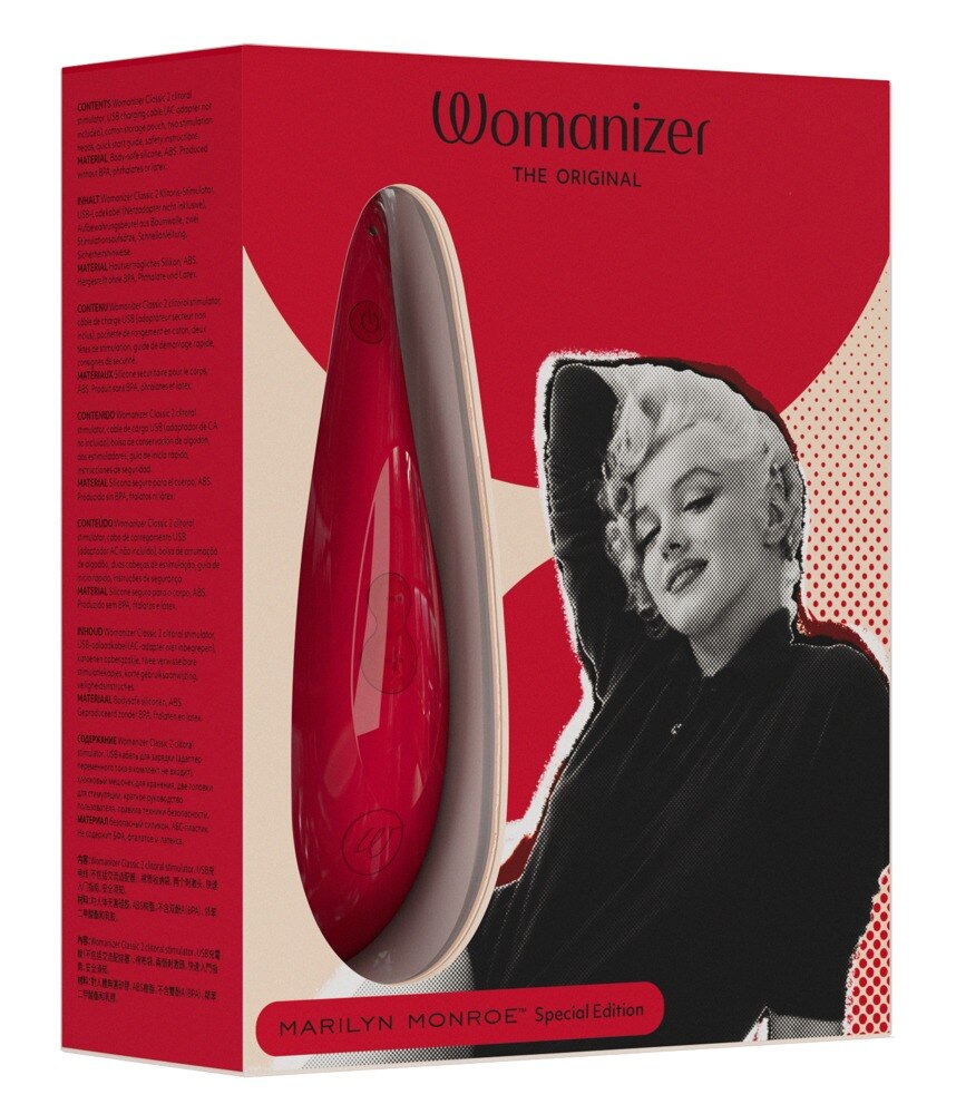 Pulsator „Womanizer Marilyn Monroe Special Edition“ mit 10 Intensitäten