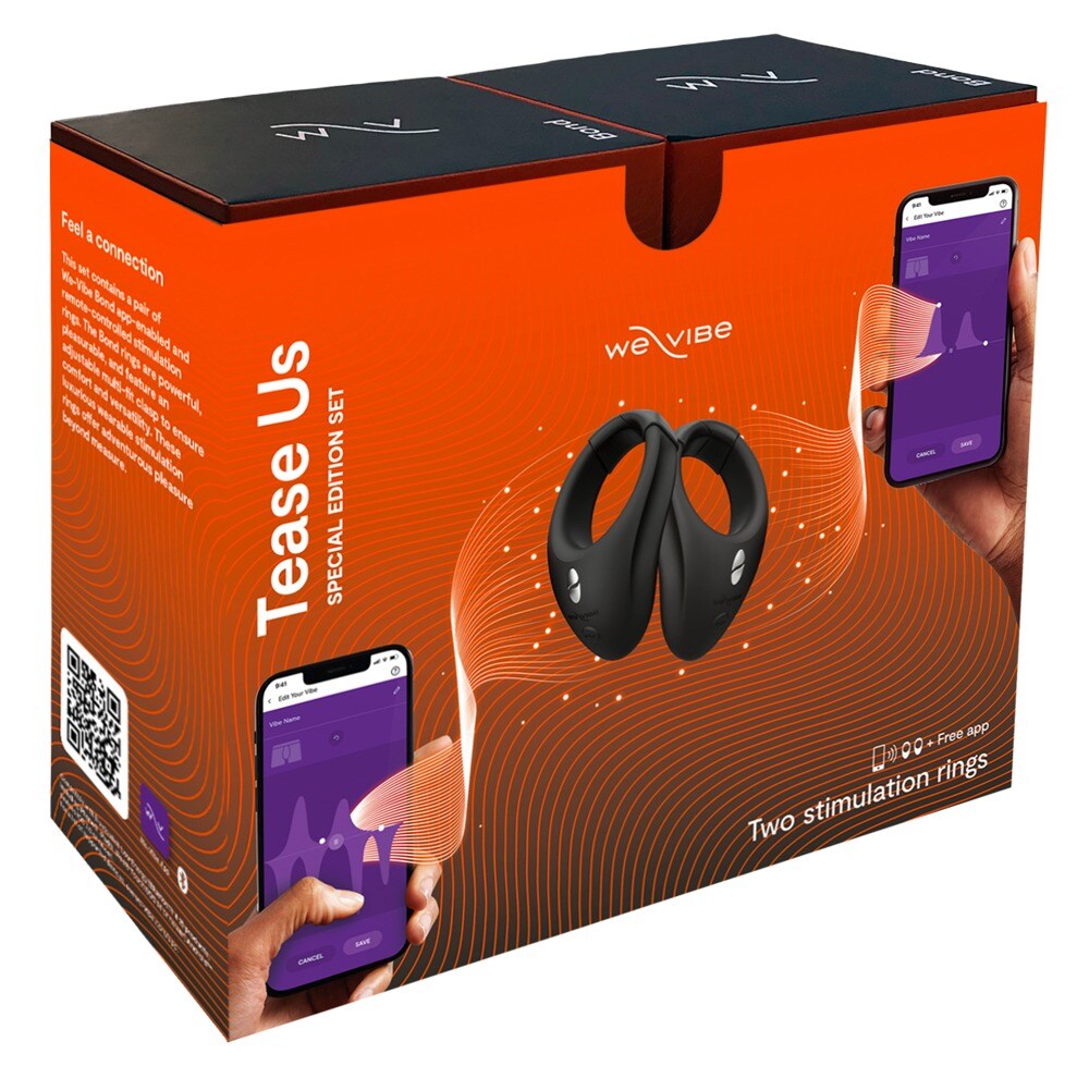 Toy-Set „Tease Us“ mit 2 x Vibroring Bond
