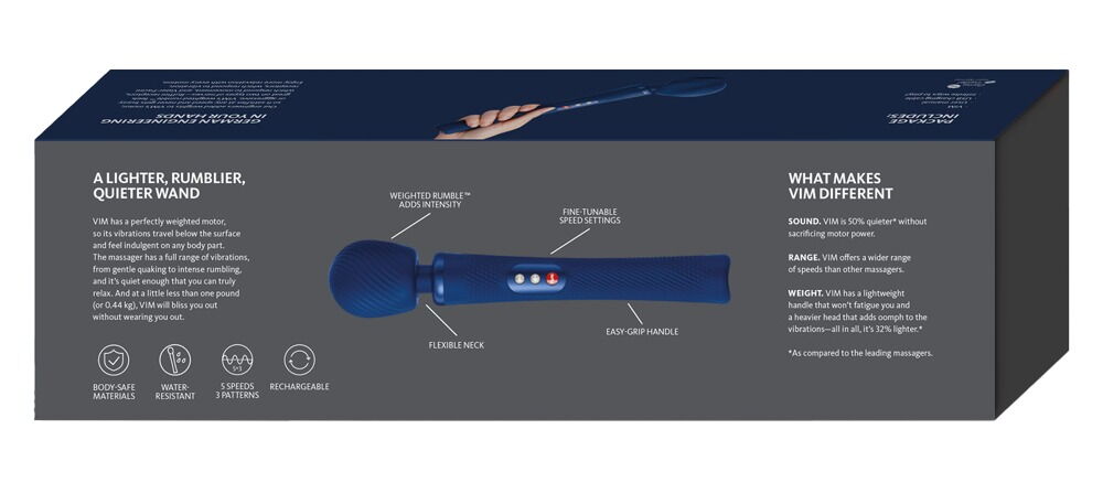 Massagestab „VIM“ mit Tiefen-Vibration