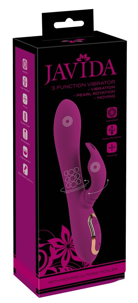 Rabbitvibrator mit Moving-Klitoris-Bunny