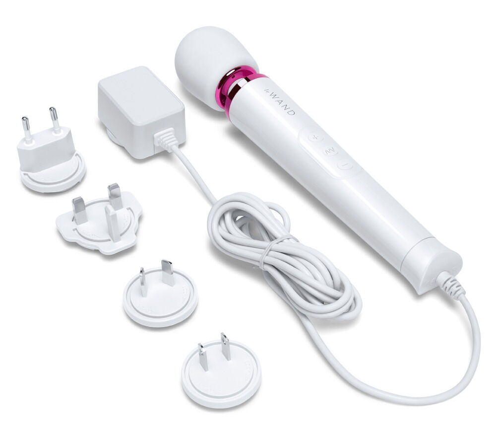 Massagestab „Powerful Petite Plug-In Vibrating Massager“ mit 6 Vibrationsmodi in 10 Intensitäten