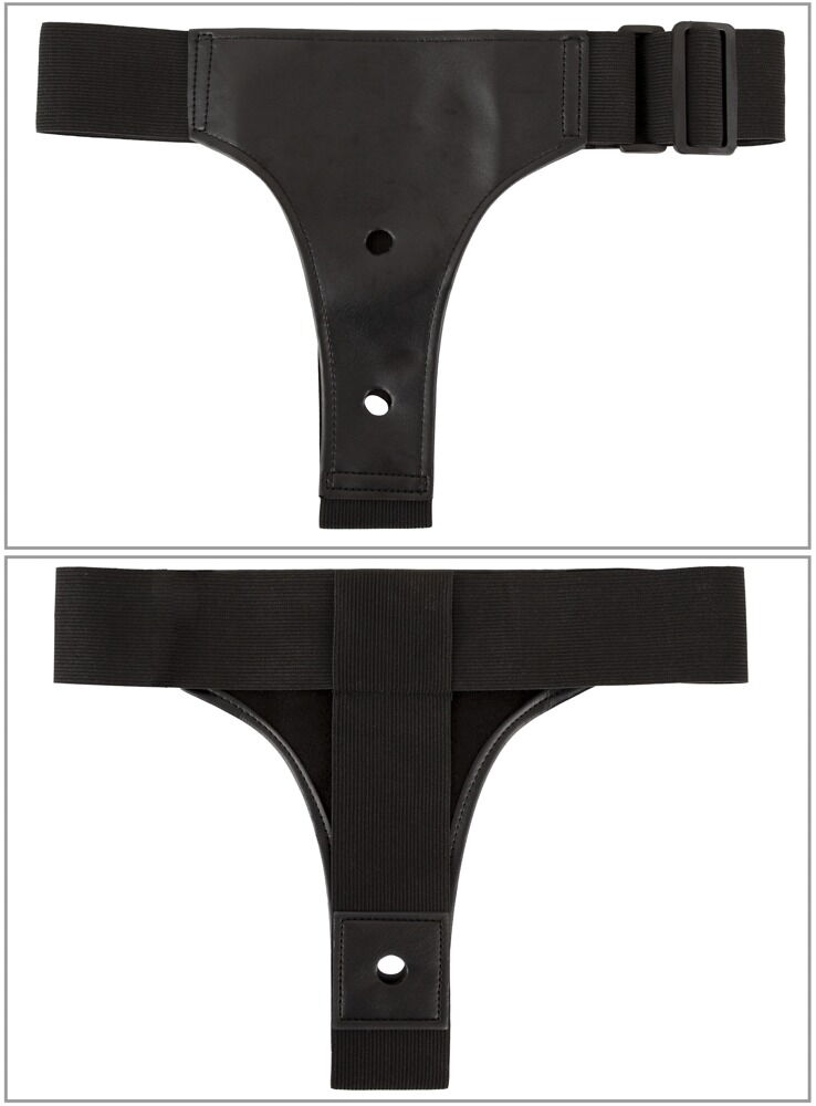 4-teiliges Strap-on-Set inklusive RC-Vibrator und 2 Dildos