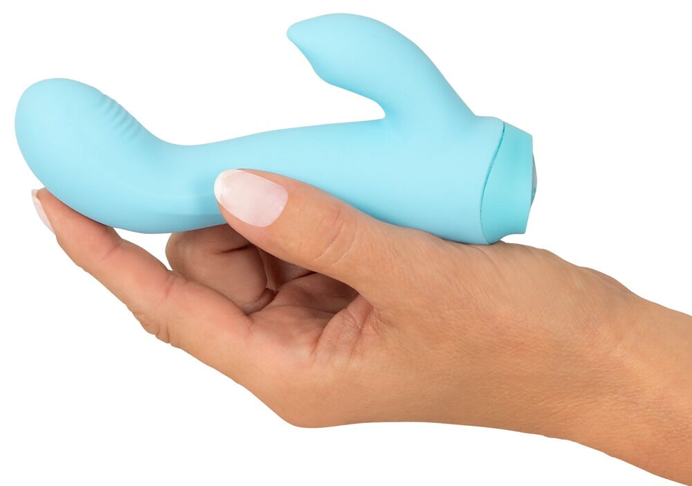 Rabbitvibrator „Mini“ mit starker tiefgehender Vibration (10 Modi)