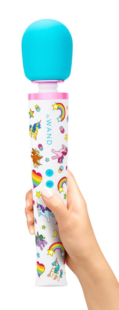 Massagestab „Unicorn Wand“ mit 20 Vibrationsmodi in 10 Intensitäten