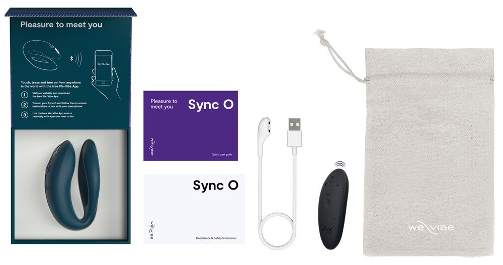 Paarvibrator „Sync O“ mit 10+ Vibrationsmodi per App oder Fernbedienung