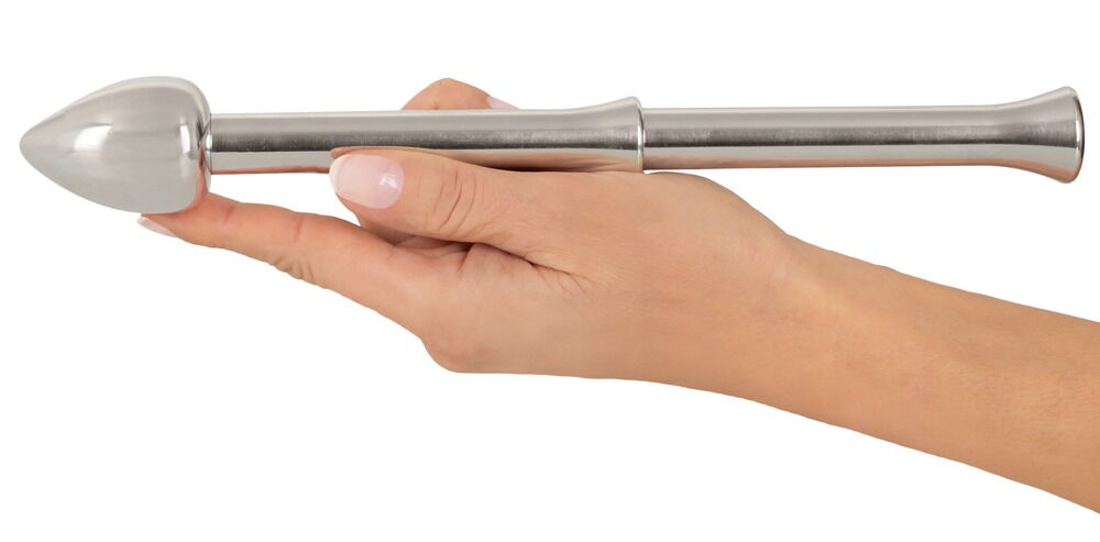 Prostata-Vibrator „Metal Milking Stick“ mit 10 Vibrationsmodi