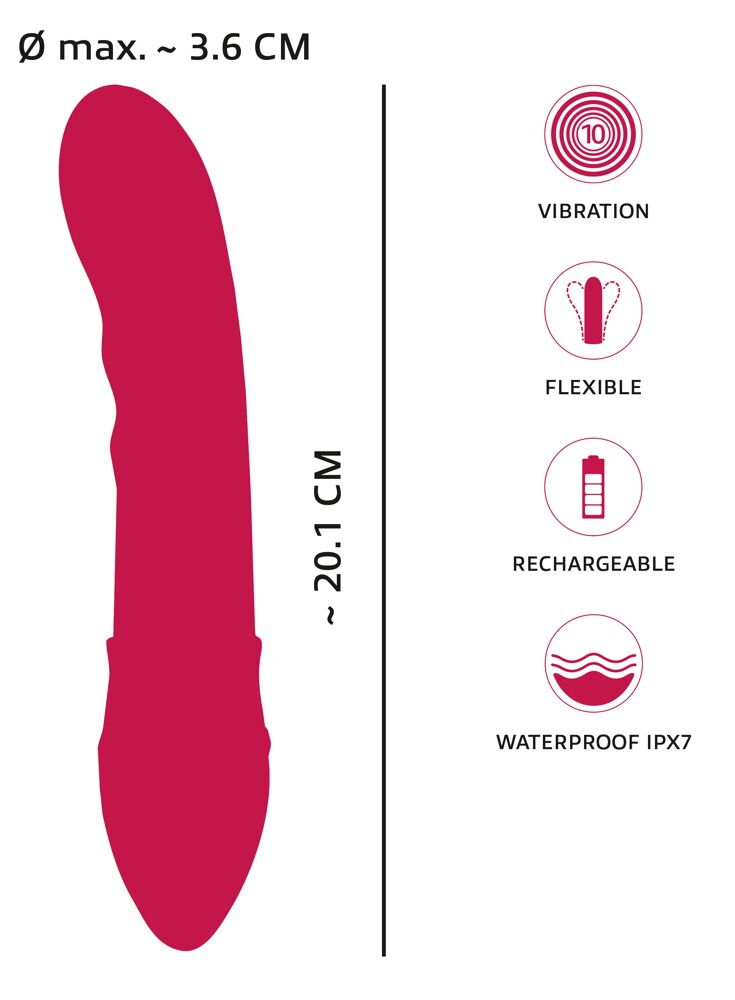 Vibrator „Showers to orgasm“ als Duschaufsatz
