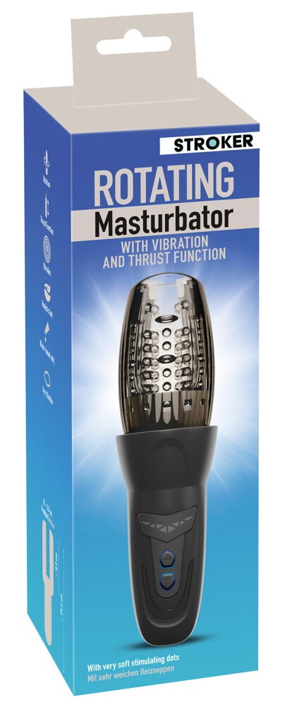 Masturbator mit Rotation, Vibration und Stoßmassage