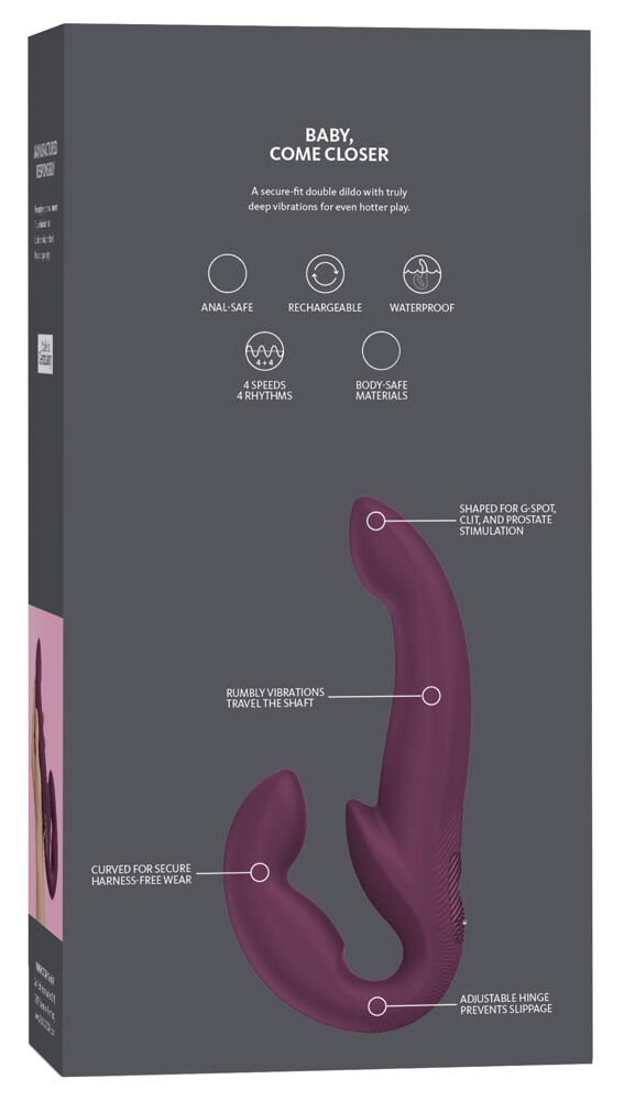 Doppelvibrator „Share Vibe Pro“ gurtloser Strap-on