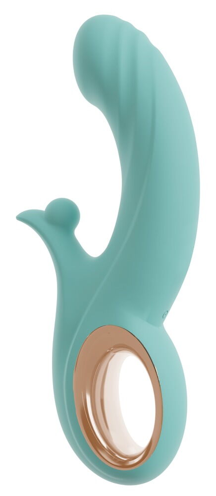 Stoßvibrator mit Kugel-Klitorisvibrator