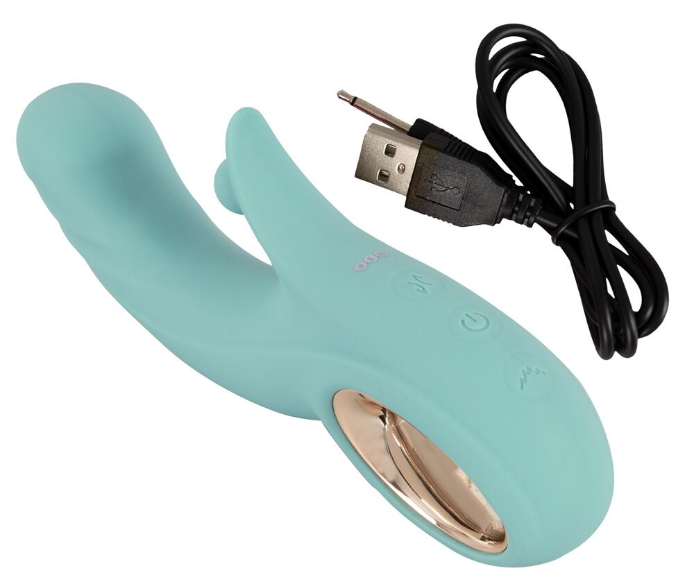 Stoßvibrator mit Kugel-Klitorisvibrator