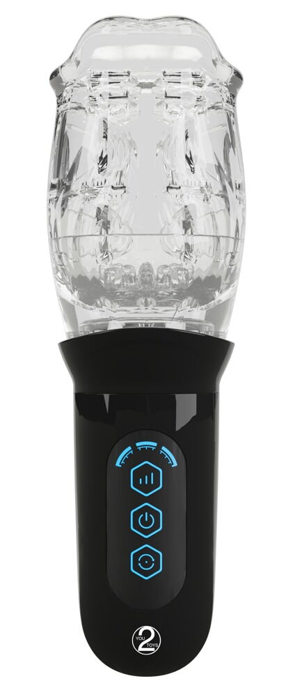 Masturbator mit rotierendem Super Soft Sleeve-Cup