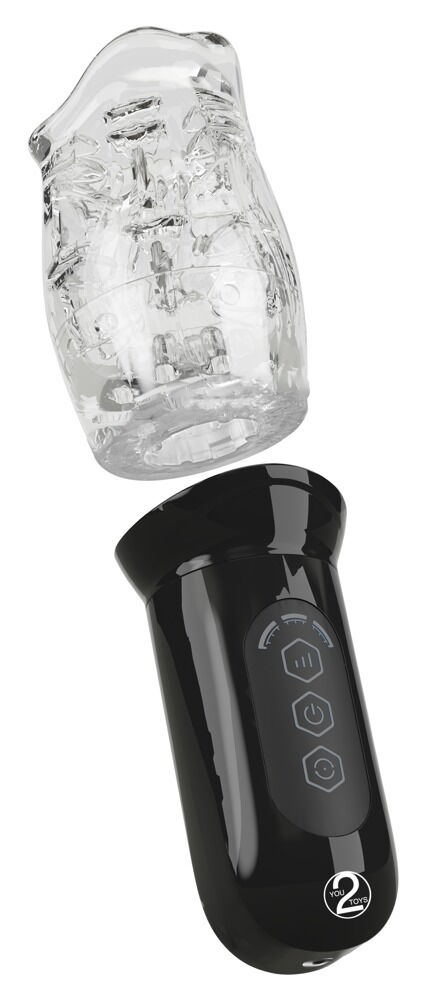 Masturbator mit rotierendem Super Soft Sleeve-Cup