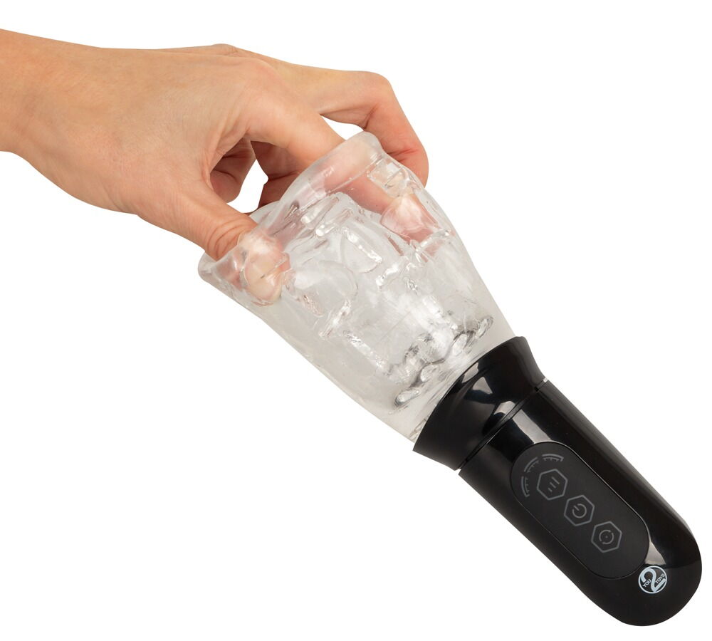 Masturbator mit rotierendem Super Soft Sleeve-Cup