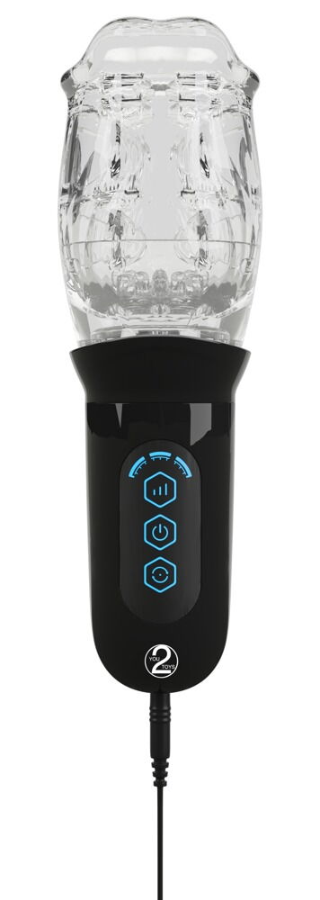 Masturbator mit rotierendem Super Soft Sleeve-Cup
